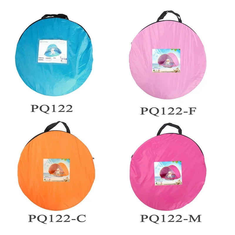 Portable Baby Beach Tent – UV Protection Sun Shelter for Infant, Outdoor Play & Swimming Pool Toy House