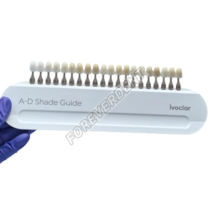 Dental A-D Bleached Shade Guide – 4/20 Colors Teeth Whitening Chart Based on Vita BL1/2/3/4