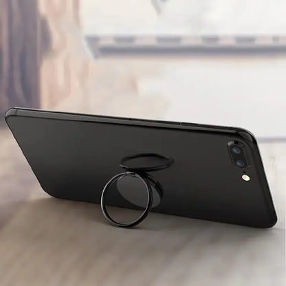 360-Degree Rotating Magnetic Car Ring Holder - Finger Grip Stand for Phones, Hot Sale