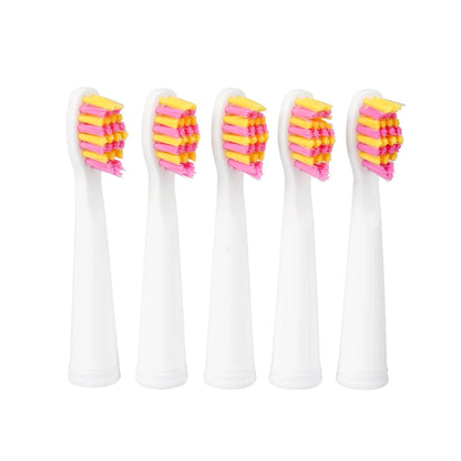 5PCS Seago Electric Toothbrush Heads - Replacement Brush Heads Compatible with SG Series Toothbrush Models