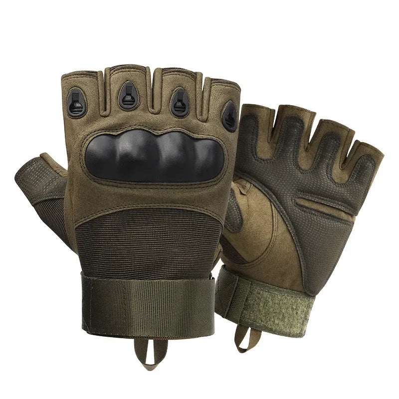 Tactical Motorcycle Gloves for Men & Women – Knuckle Protection, Full Finger Hunting, Shooting, & Cycling Bike Gloves