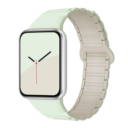 Magnetic Silicone Watch Band - Replacement Wristband for Xiaomi Mi Band 9 Pro & Redmi Watch 4/5