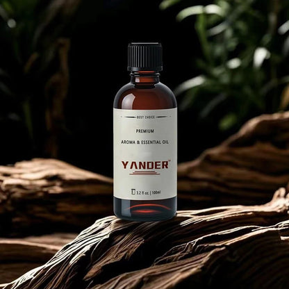 YANDER 1:1 Oud Wood Fragrance Oil - Luxury Designer Oud Parfum, Essential Oil, Oriental Woody Aromatic Blend