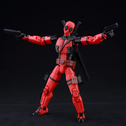 9L3D Lucky13 T13 Action Figures — 3D Printed Deadpool, Wolverine, Batman, Spider-Man & Venom Anime Model Toys, Collectible Gift