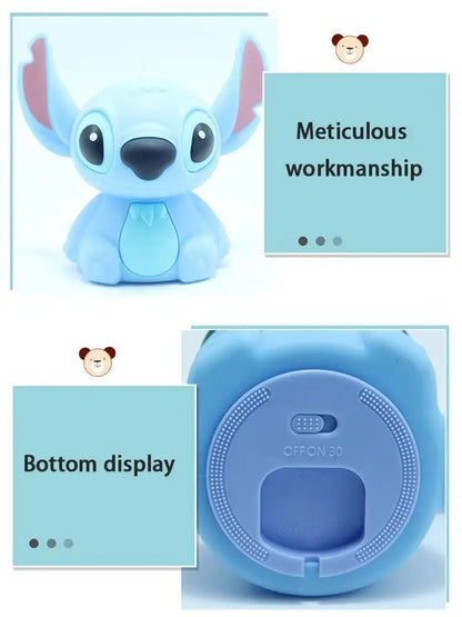 Kawaii Stitch USB Touch Night Light — Soft Glow Bedside Lamp, Room Decor & Birthday Gift for Students