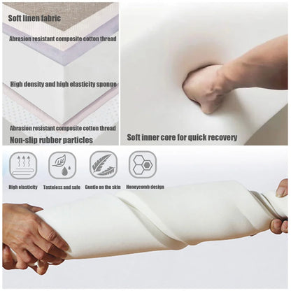 Long Bench Seat Cushion - Decorative Sofa Pillow Bay Window Chair Pad Garden Bench Swing & Backseat Cushion