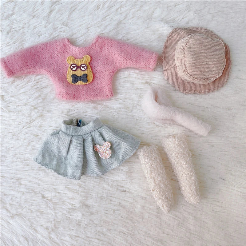 Clothes for 30cm 1/6 BJD Dolls – DIY Dress-Up Suit & Accessories for Girls’ Dolls (Check Size Chart)