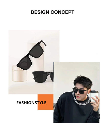 2024 New Men's Sunglasses - Anti-UV Driving Concave Shape, Long Frame for Women, Gafas de Sol Hombre