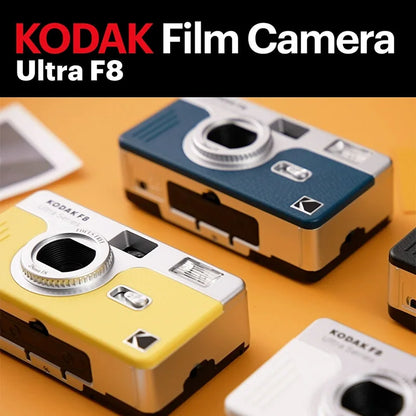 Kodak Ultra F8 Retro Film Camera Manual Replaceable Reusable with Flash – Non-Disposable Original Film Camera