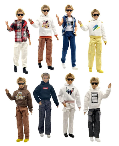 Handmade Ken Doll Clothes — Casual Wear Suit for 12" (30cm) Ken Dolls, Perfect Kids Gift
