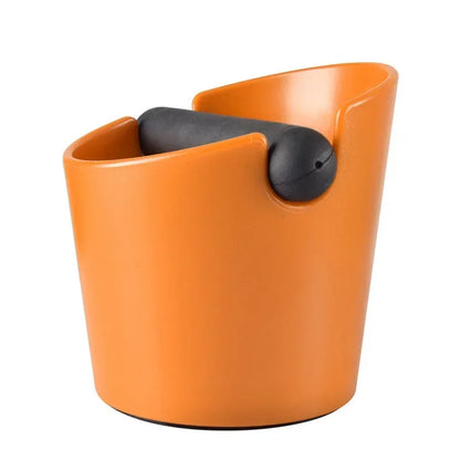 Shock-Absorbent Coffee Knock Box – Anti-Slip Espresso Grind Dump Bin for Barista Coffee Waste