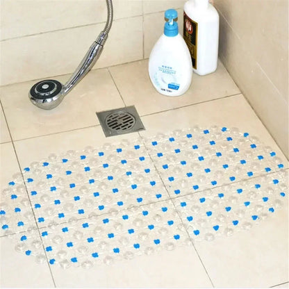 New Household Non-Slip Bath Mat – Suction Cup Bathroom Rug, Massage Bathtub Mat, Carpet Supplies for Bathroom