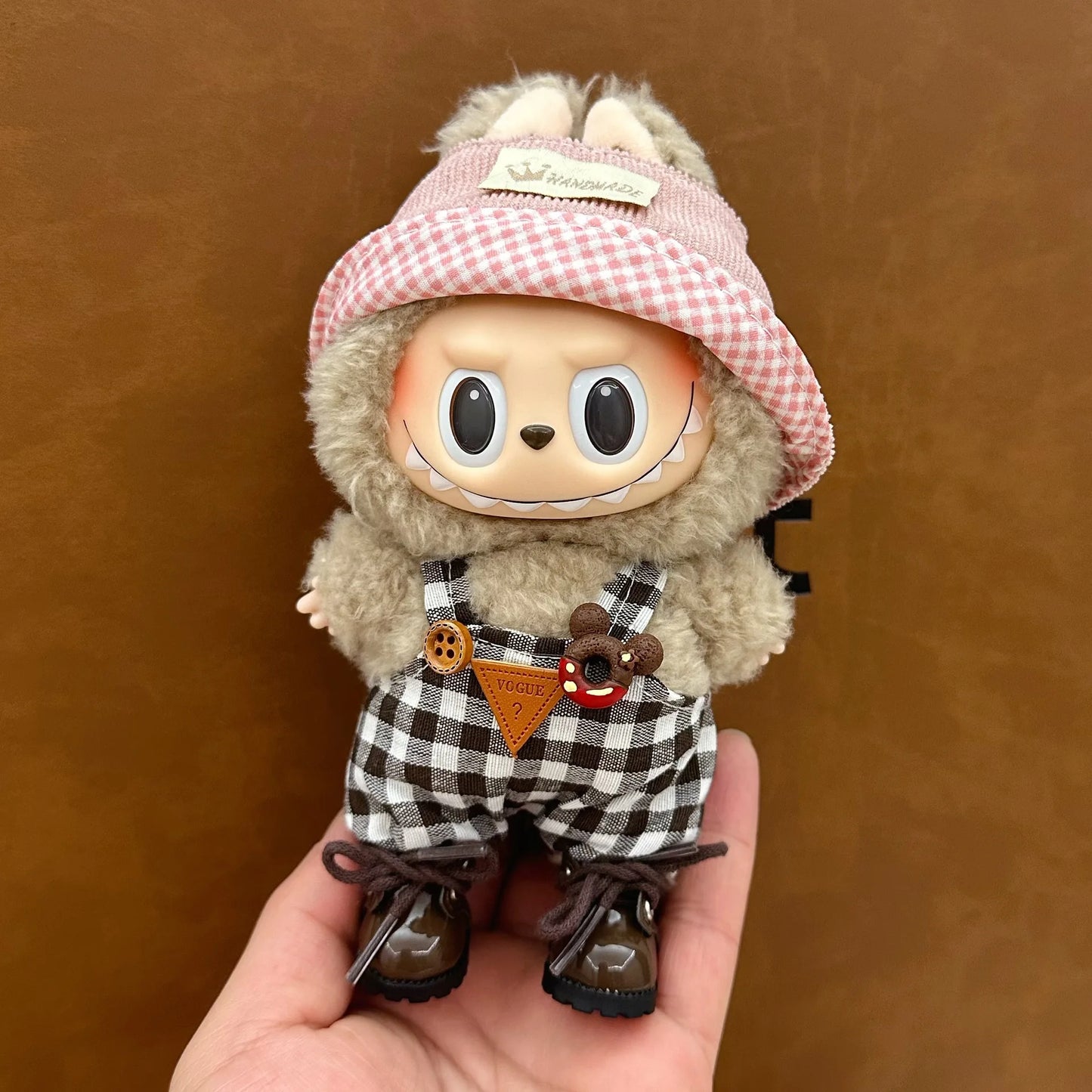 15-17CM Labubu Doll Clothes – Mini Plush Cotton Outfits for I, II, III Dolls, Party & Gift Accessories
