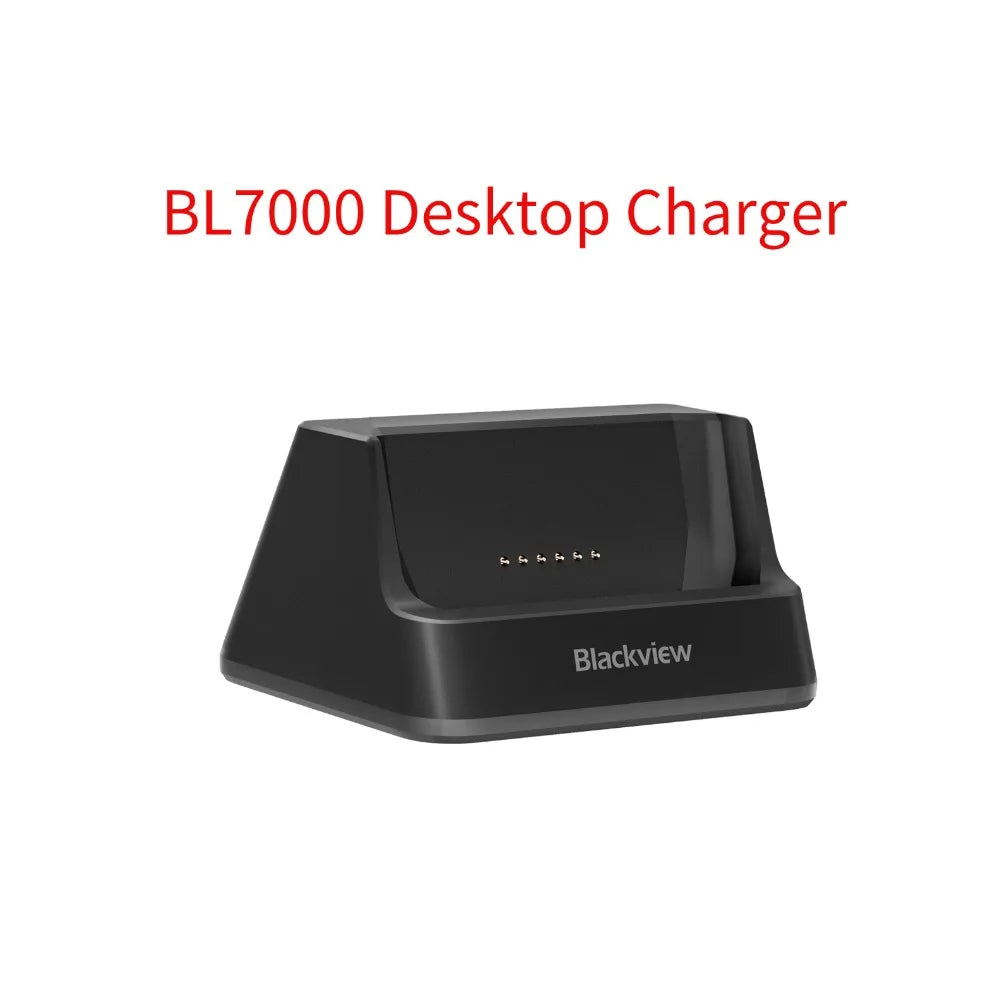 Blackview & OSCAL Base Dock Charger – Compatible with BL7000, PILOT 3, XPLORE 1/1 Pro, TANK 1, SPIDER 10, Active 7 – Desktop Charging Station