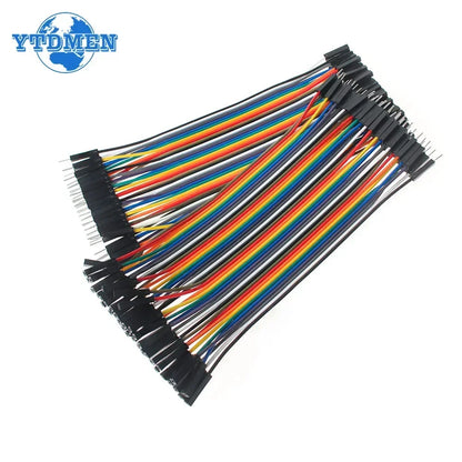 20Pin Jumper Wire Dupont Cable - 20cm Male to Male, Female to Male & Female to Female for Arduino DIY Electronics