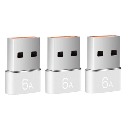 6A USB 3.0 to Type-C & Type-C to USB OTG Adapter – Fast Charging Connector for Samsung, Xiaomi, PC & MacBook Pro
