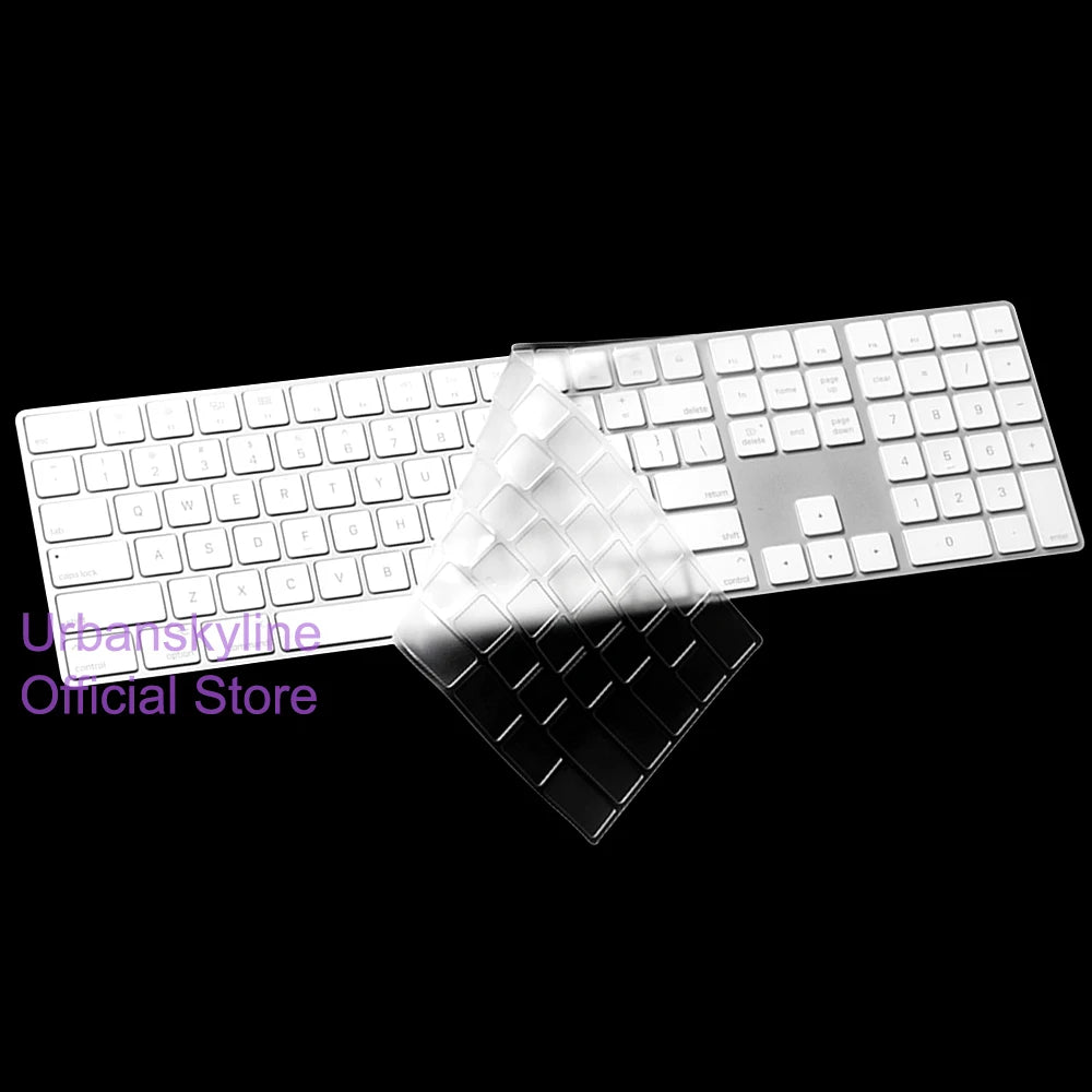 iMac Magic Keyboard Cover - Silicone Protective Skin for Apple A2449, A2450, A2520, A1644, A1843, A1314 & A1243