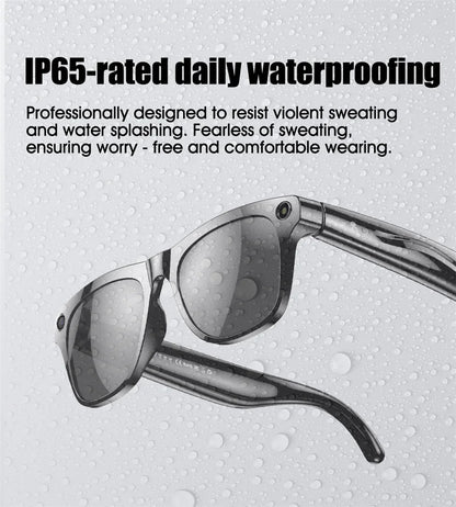 Xiaomi 1080P HD AI Smart Glasses — 100MP Camera, Bluetooth Call, Voice Assistant, 260mAh Battery, Smart Control