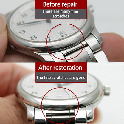 Metal Polishing Cloth Set - Jewelry and Watch Scratch Repair Cleaning Supplies