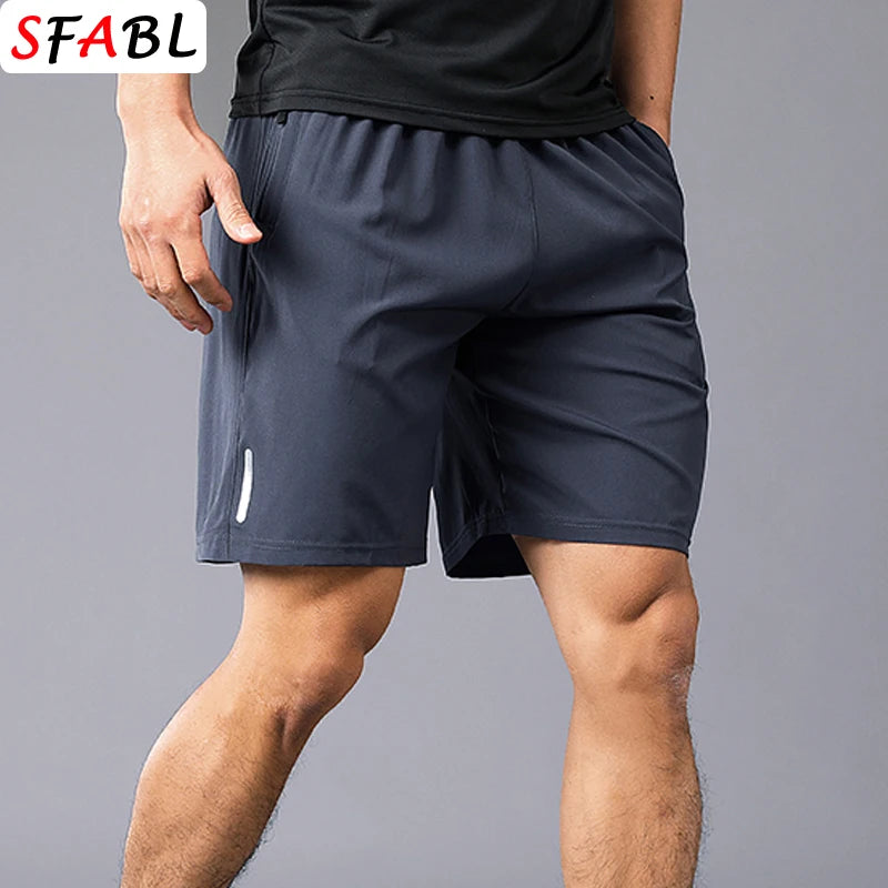 Men's Summer Beach Shorts – Quick-Drying, Breathable Elastic Fitness & Running Casual Shorts