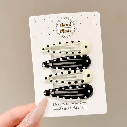 Cute Fish Hair Clips Set - 4PCS Blue & Yellow Elegant Side Hairpins for Women & Girls Fashion Accessories