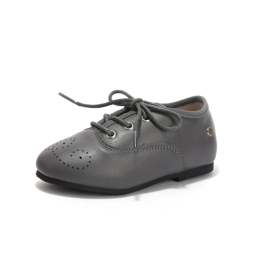 Kids Leather Shoes - Soft Mary Jane & Oxford Flats for Baby Girls and Boys, Princess & Dress Style