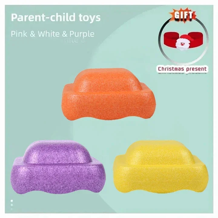 3Pcs Children's Balance Training Foam Tubes – Sensory Stacking Stones for Outdoor Games, Baby Sports Toys Gift