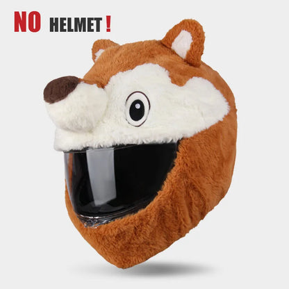 2025 New Funny Motorcycle Helmet Cover, Full Helmet Christmas Cap Gift, Personalized Motorbike Crash Case