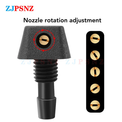 Automotive Windshield Washer Hose Connector - T/Y Splitter for Windshield Wiper Tube, Car Wiper Blade Pipe