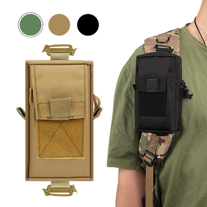 MOLLE Tactical Waist Bag – Outdoor EDC Pouch for Phone, Sports & Hunting Accessories