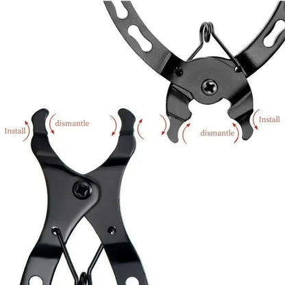 Mini Bike Chain Quick Link Pliers – Repair Tool for Quick Removal & Installation