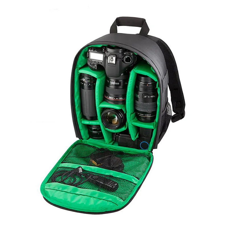 Outdoor Waterproof Camera Backpack — Digital Shoulder Bag for DSLR, Canon, Nikon, Sony Photography Equipment