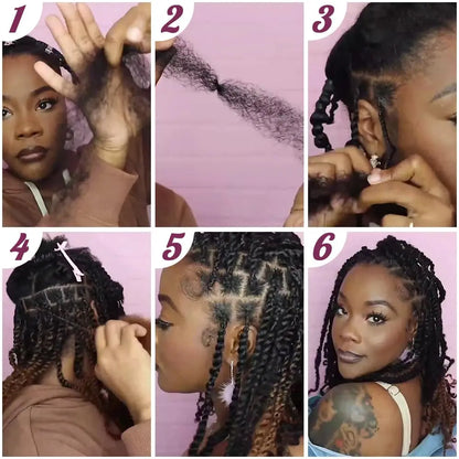 Brazilian Remy Afro Kinky Curly Bulk Human Hair – 50g Braiding Extensions for Dreadlocks & Crochet Twists