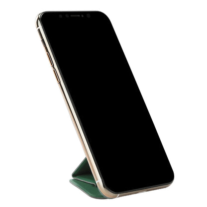 Phone Wallet Stick-On Card Holder – 3M Adhesive Credit Card Slot with Folding Kickstand for Phone Case