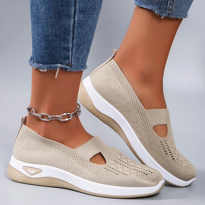 Spring Women's Sports Shoes – Breathable, Lightweight, Non-Slip, Wear-Resistant Casual Sneakers