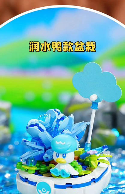 New Anime Pokémon DIY Building Block Toys – Pikachu, Sylveon, Togepi Cartoon Figures for Home Decoration
