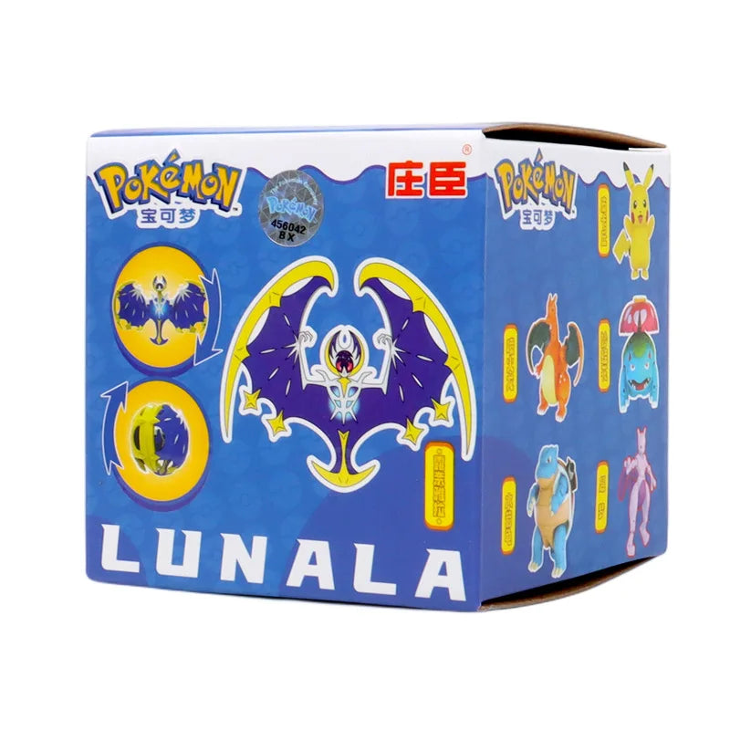 Pokemon Action Figures Set – Pikachu, Gengar, Dragonite, Snorlax & Pokeball Toys