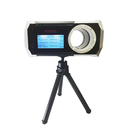 LCD Screen Bullet Firing Speed Chronograph HT6000 – Shooting Velometer for Air Gun, Paintball Gun, and Smart Speed Tester with APP
