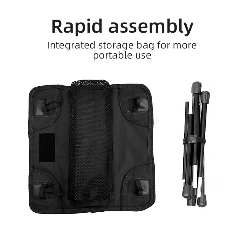 Portable Folding Camping Stool Aluminum Alloy Lightweight Outdoor Fishing & Picnic Chair
