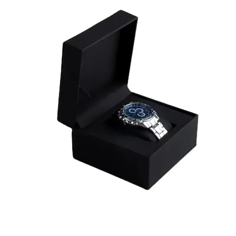 Custom Logo Watch Storage Box – Professional Packaging Case for Business, Transport & Personal Gift Use