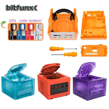 Bitfunx GameCube Replacement Shell - Housing Case for Nintendo NGC DOL-001 & DOL-101 Consoles
