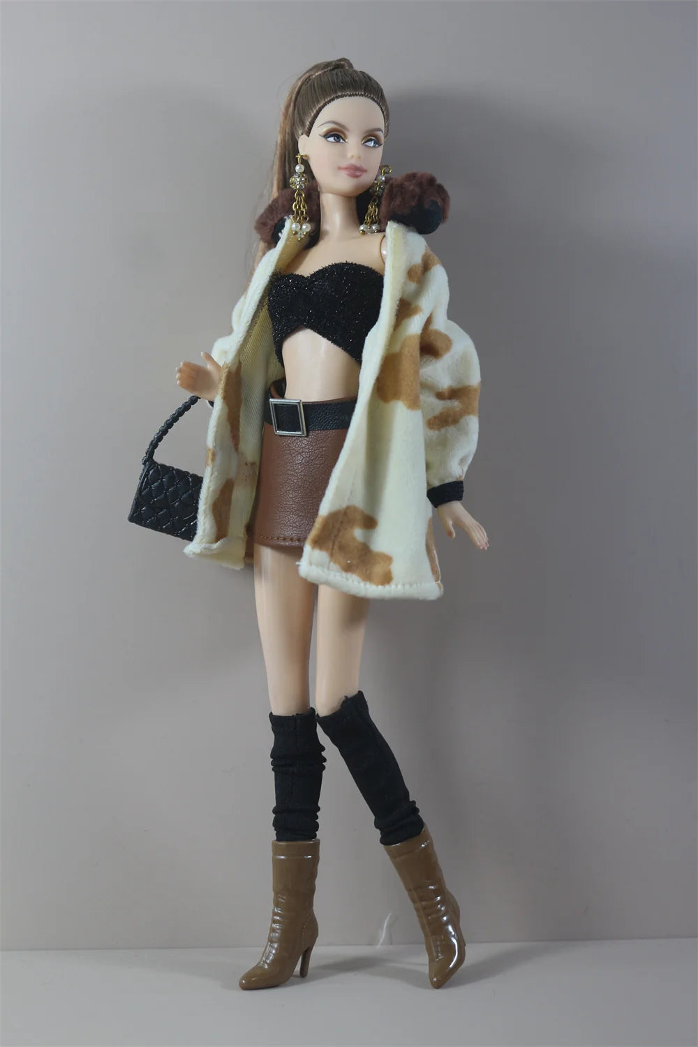 Handmade BABI Doll Clothes — Overcoat Outfit for 11.5-inch / 30cm BJD Dolls, Multiple Styles Gift for Doll Accessories