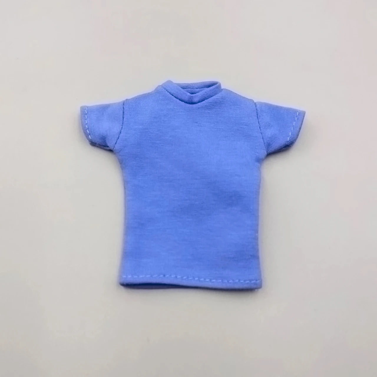 1/6 Scale Black T-Shirt for 12" (30cm) Action Figures — Male & Female DIY Model Accessories