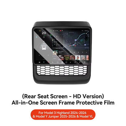 Tesla Model 3/Y Rear Center Console Vent Cover - Dust-Proof Car Interior Accessory