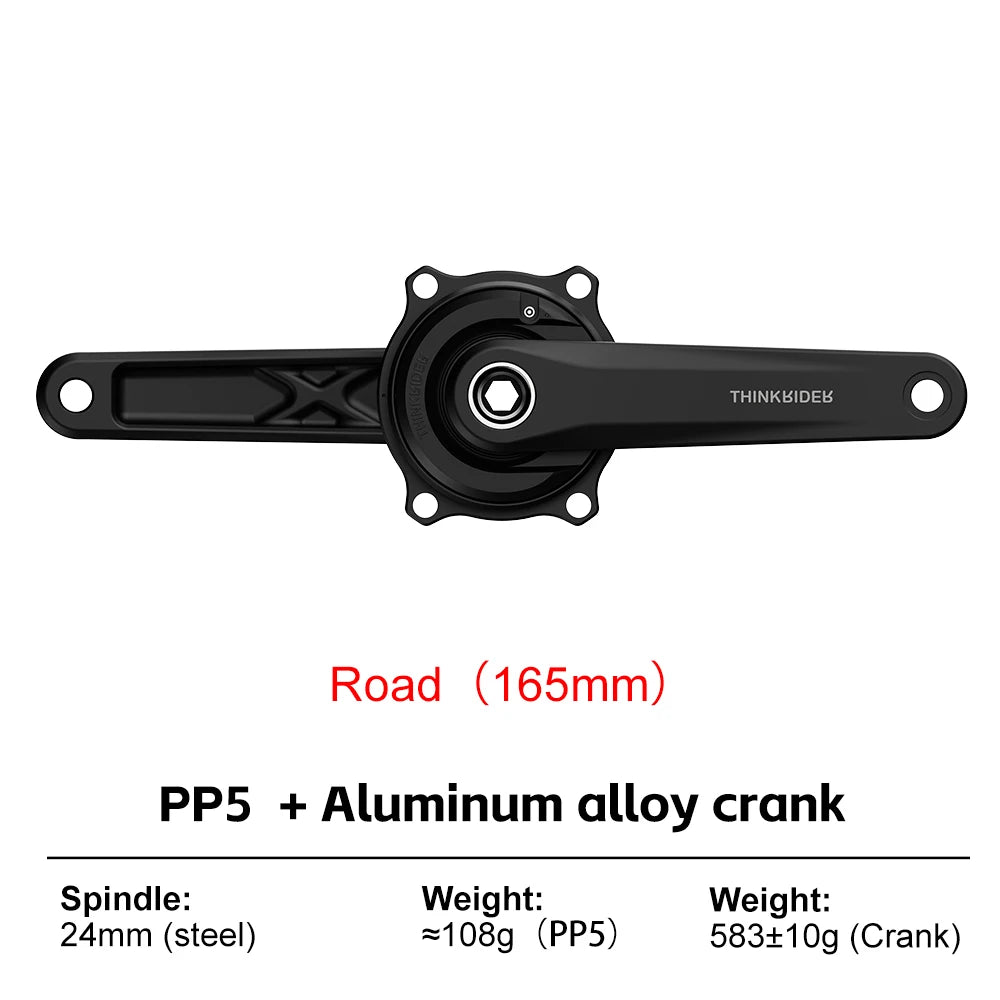 THINKRIDER PP5 Bike Power Meter - 4-Bolt 110BCD Cadence Crankset for Shimano