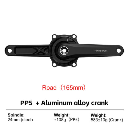 THINKRIDER PP5 Bike Power Meter - 4-Bolt 110BCD Cadence Crankset for Shimano