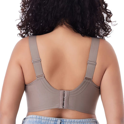 FallSweet Push-Up Bra – Seamless Wireless Bralette for Women, Thin Cup Plus Size Brassiere (M-6XL)