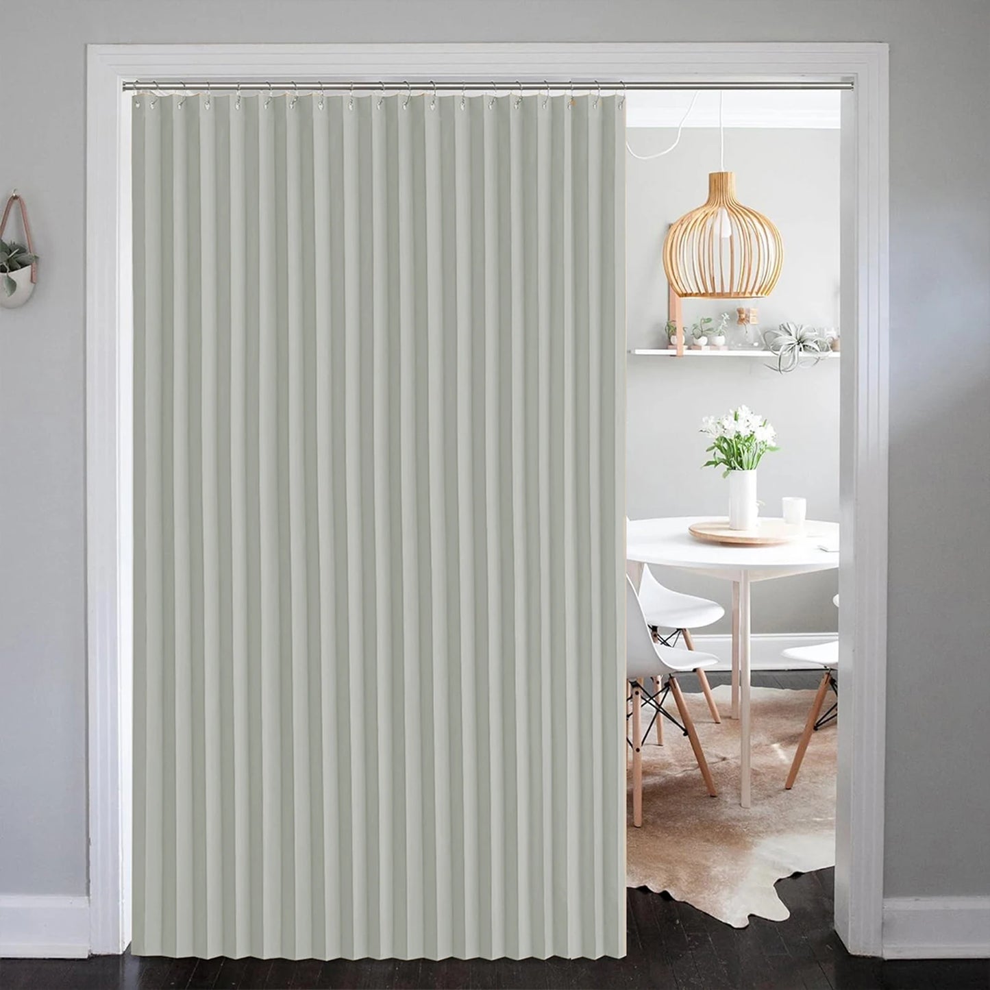 Extra Large Blackout Waterproof Curtain – Thermal Insulated Sliding Door & Shower Drapes for Living Room & Bedroom