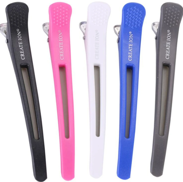 5/6Pcs Alligator Hair Clips Salon Styling Clamps Sectioning Crocodile Hairpins Hairdressing Tools