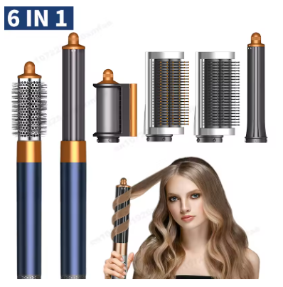 Shark HD430 FlexStyle Hair Dryer & Airwrap – Negative Ion Blow Dryer Brush, Multi-Styler with Auto-Wrap Curlers
